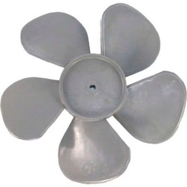 Small Plastic Push-On Fan Blade, 5-1/2